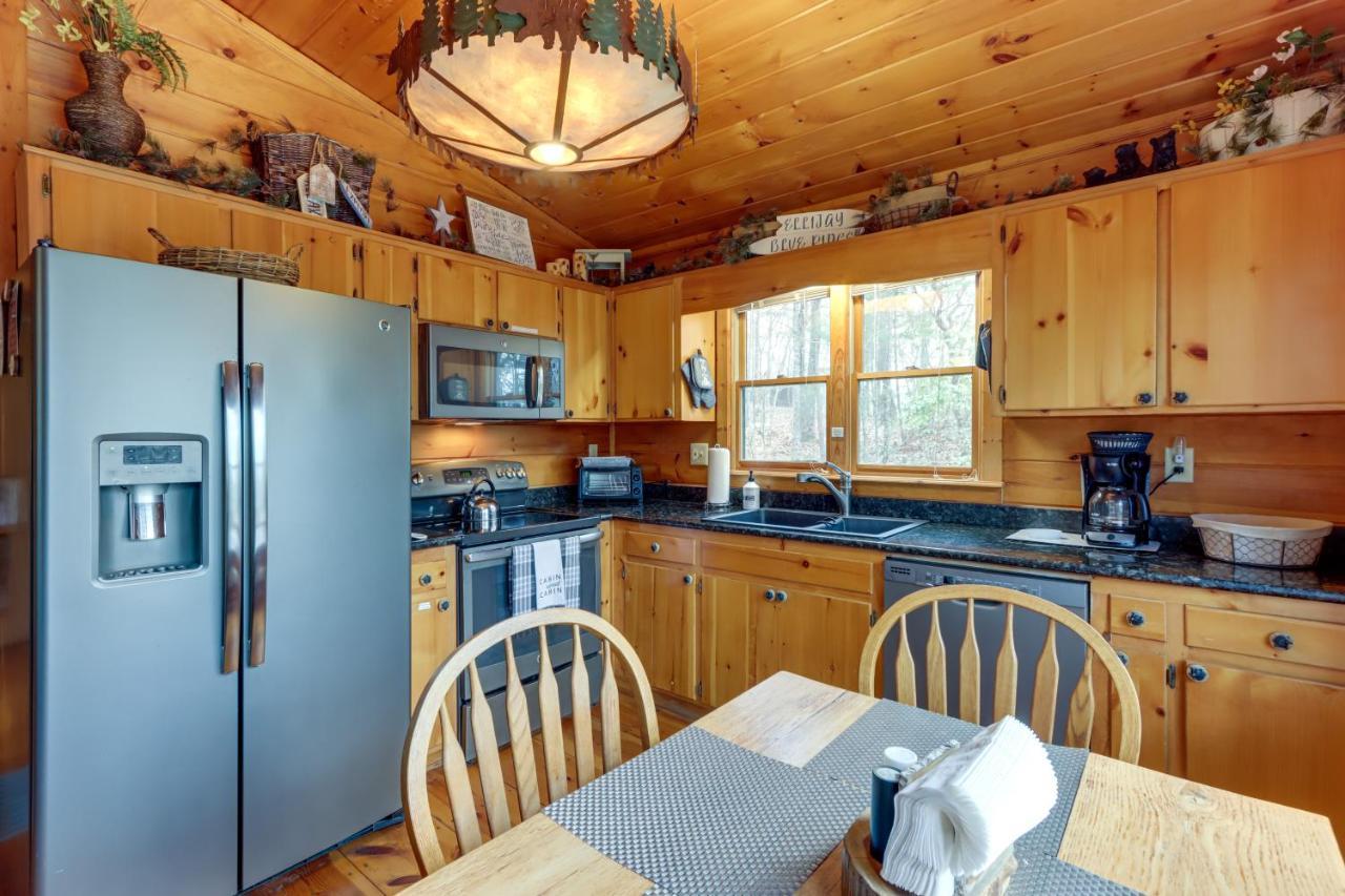 Blue Ridge Cozy Cabin In The Woods With Hot Tub! Exterior photo