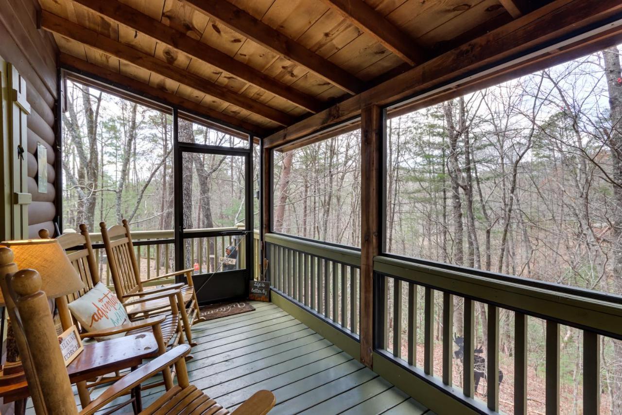 Blue Ridge Cozy Cabin In The Woods With Hot Tub! Exterior photo